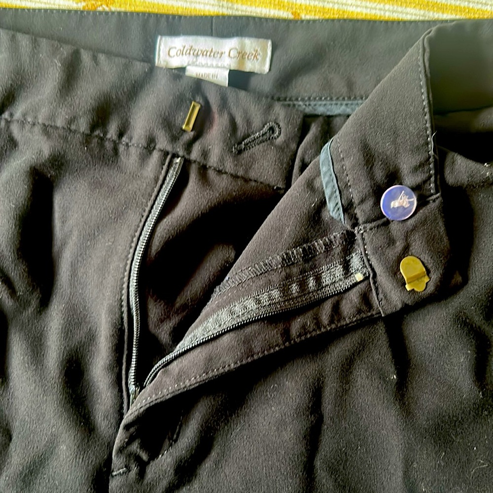 Coldwater Creek black Pants - Picture 4 of 4